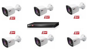 קיט 8 מצלמות אבטחה 5MP של חברת PROVISION