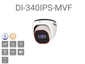 DI-340IPS-MVF מצלמת כיפה 4 מגה פיקסל IP עם זום חשמלי PROVISION