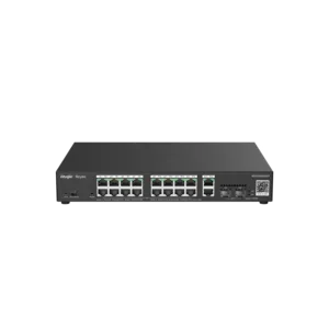 מתג מנוהל חכם Ruijie Reyee RG-ES220GC-P 20-Port Gigabit Smart Managed PoE Switch