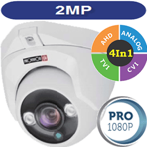 מצלמת אבטחה כיפה אינפרה עדשה 3.6 2MP סדרה PRO  דגם +DI-390AHD36