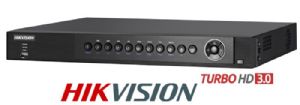 DVR ל 8 תומך מצלמות   TVI עד 3MP  HIKVISION דגם DS-7208HUHI-F1/N