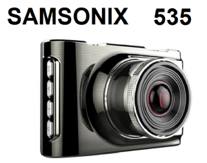 מצלמה לרכב חד כיוונית 1080P SAMSONIX DVR-535